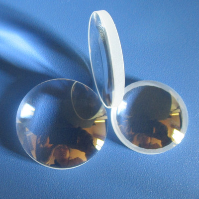 Double concave spherical lenses